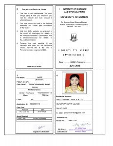 IDOL Sample Identity Card 3