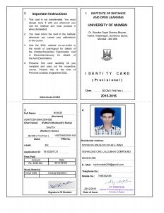 IDOL Sample Identity Card 8