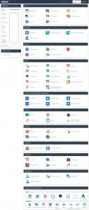 cPanel of ZolaHost